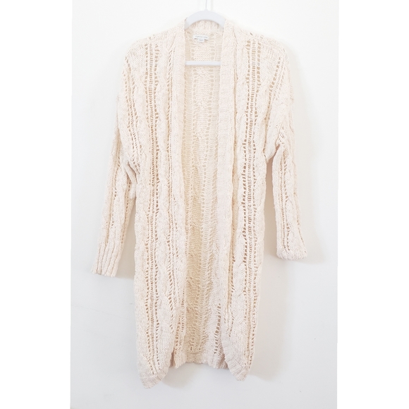 American Eagle Open-Knitted Sweater Cardigan - Picture 1 of 2